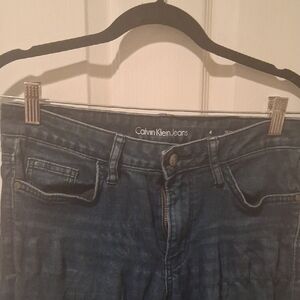 Calvin Klein Women's Dark Blue Skinny Jeans